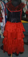 Española, vestido flamenco.